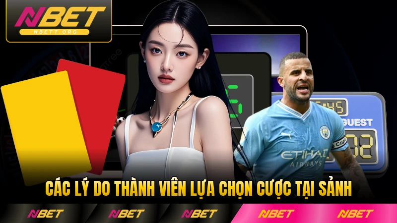 Các lý do thành viên lựa chọn cược tại sảnh của NBET phổ biến