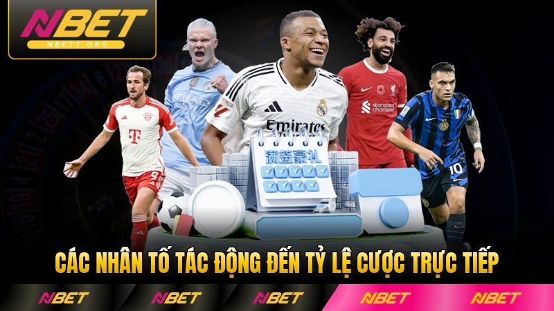 Các nhân tố tác động đến tỷ lệ cược trực tiếp